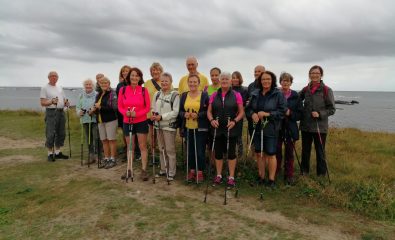 Marche nordique avec le club "Virées Nordiques"