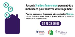 Jusqu’à 3 aides financières peuvent être mobilisées pour rénover votre logement