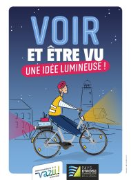 Flyer Voir et être vu, une idée lumineuse !