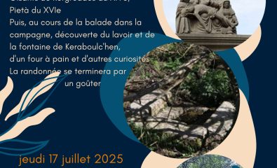 Randonnée commentée des richesses du patrimoine de Plourin