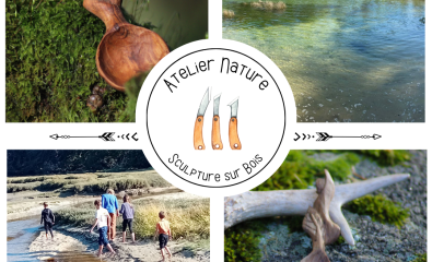 Atelier Nature Sculpture bois / Pistage
