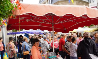 Concert de chants de marins au marché de Saint-Renan