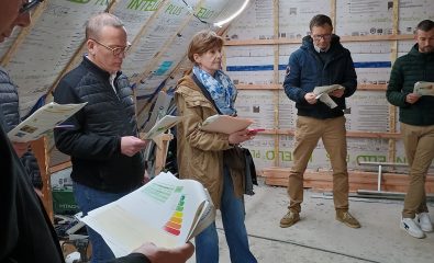 Rénovation énergétique : les professionnels en visite pédagogique
