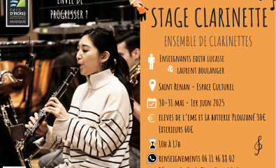 Stage de clarinette