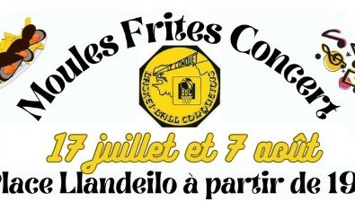 Moules frites et concert