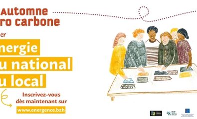 Automne zéro carbone - Atelier "Energie, du national au local"