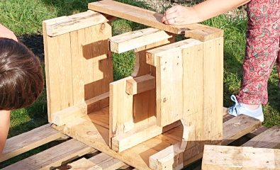 Cabane à hérisson