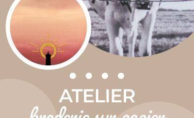 Atelier broderie sur papier