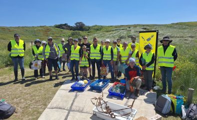 Nettoyage du littoral avec Ar Viltansoù