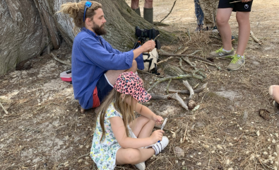 Atelier Nature sculpture sur bois / Pistage