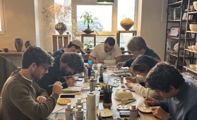 Café céramique : décors sur faïence