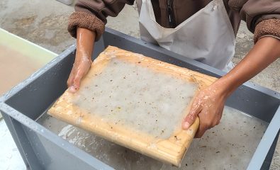 Animation-découverte sur le papier artisanal